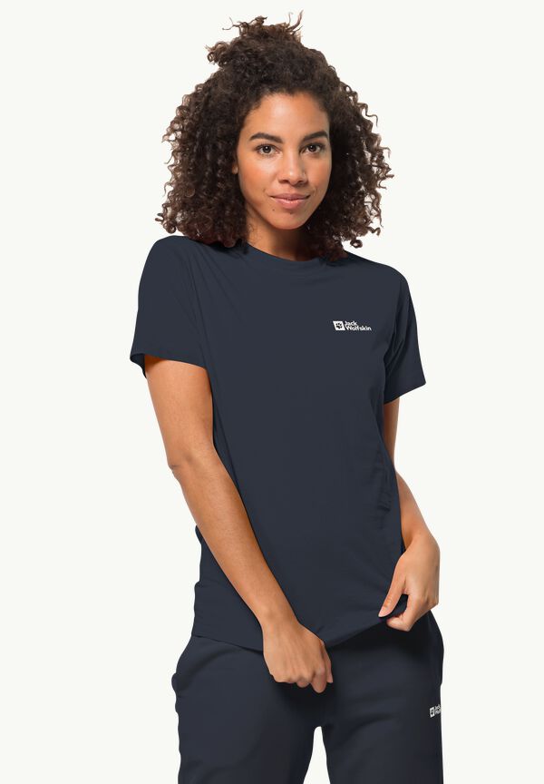 XS - T night WOLFSKIN W ESSENTIAL - T-shirt – Women\'s JACK cotton organic blue